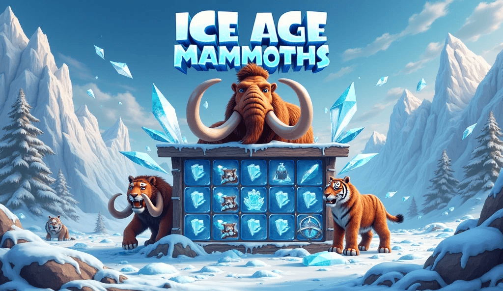 Ice Age Mammoths Petualangan Dingin dengan Hadiah Panas dari ION Slot!